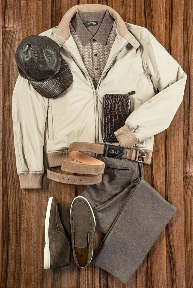 Cesare di Napoli сыдырма және геометриялық жаккарды бар сәнді ерлерге арналған поло жейдесі

 173375 - фото 2