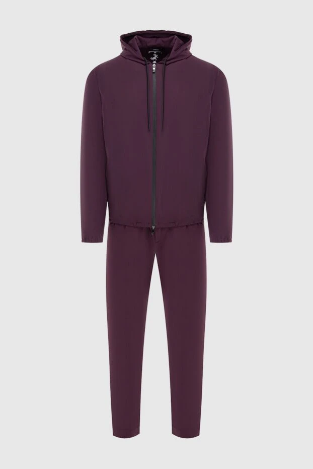 Tombolini man men's sports suit made of polyamide and elastane, burgundy купить с ценами и фото 173381 - photo 1