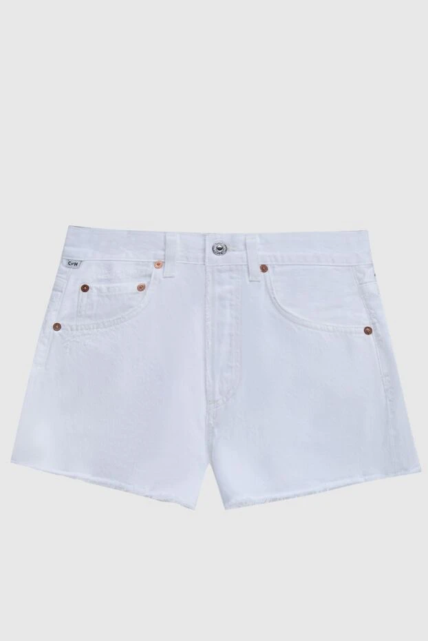 Citizens of Humanity woman white denim shorts for women купить с ценами и фото 173394 - photo 1