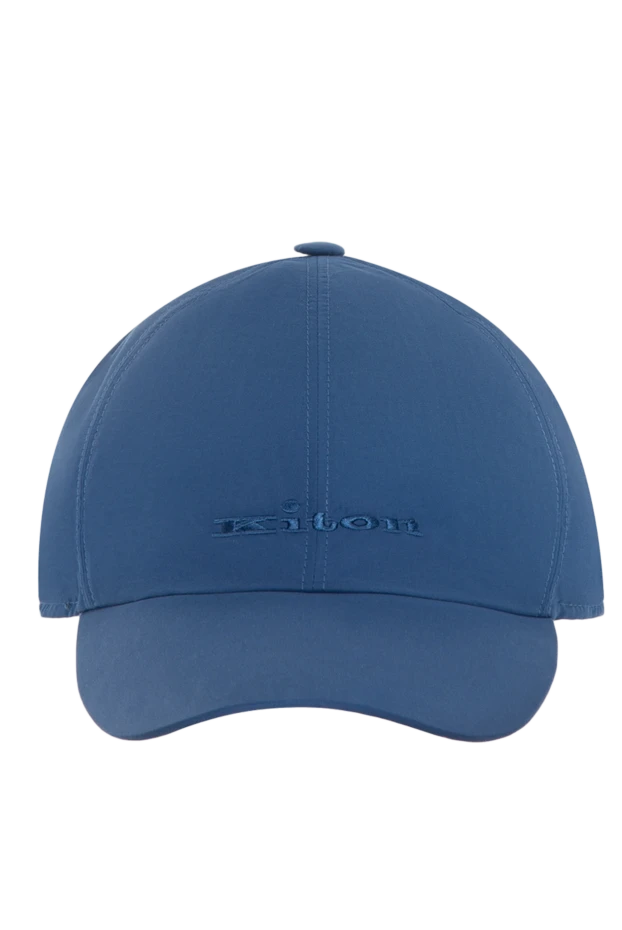 Kiton man cap made of cotton and nylon blue for men 173487 - photo 1