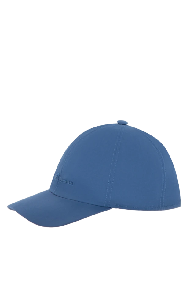 Kiton man cap made of cotton and nylon blue for men 173487 - photo 3