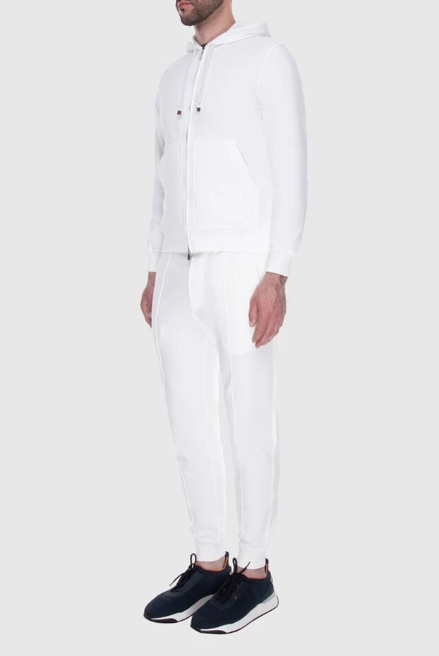 Brunello Cucinelli стильный спортивный костюм с декоративными швами и двусторонней молнией 173584 - фото 3
