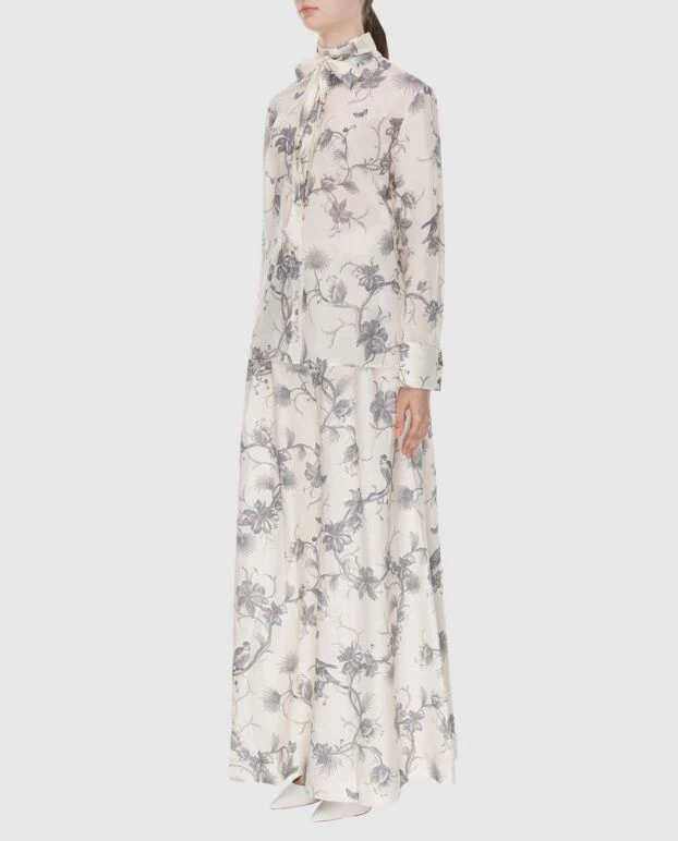 Zimmermann women's white suit in floral gray print 173678 - photo 3