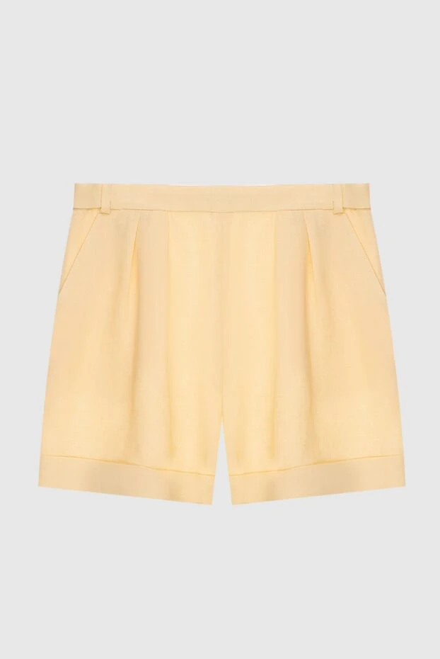 Loro Piana woman shorts yellow for women купить с ценами и фото 173701 - photo 1