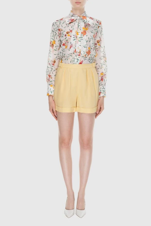 Loro Piana woman shorts yellow for women купить с ценами и фото 173701 - photo 2