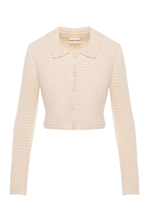 Magda Butrym woman jacket beige for women купить с ценами и фото 173707 - photo 1