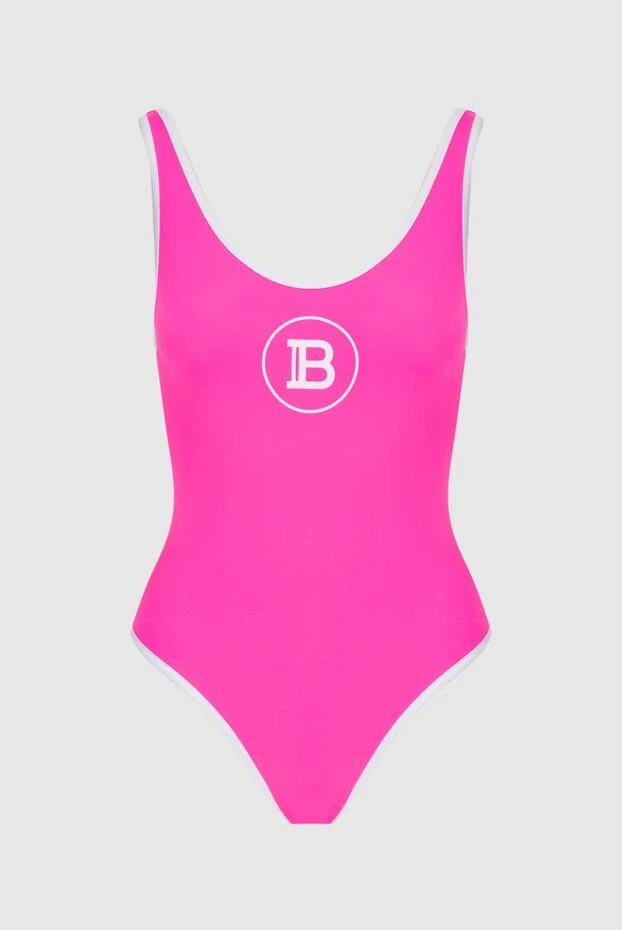 Balmain woman swimsuit made of polyamide and elastane pink for women купить с ценами и фото 173749 - photo 1