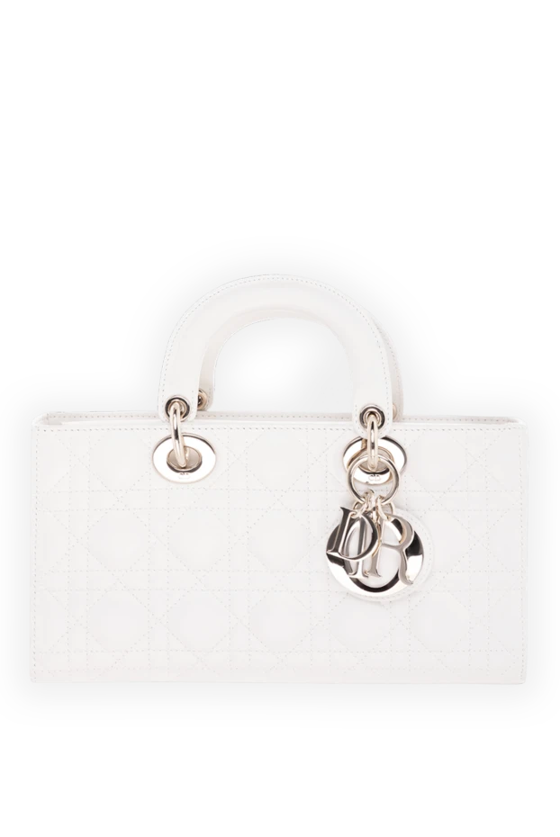 Dior woman white leather bag for women купить с ценами и фото 173833 - photo 1