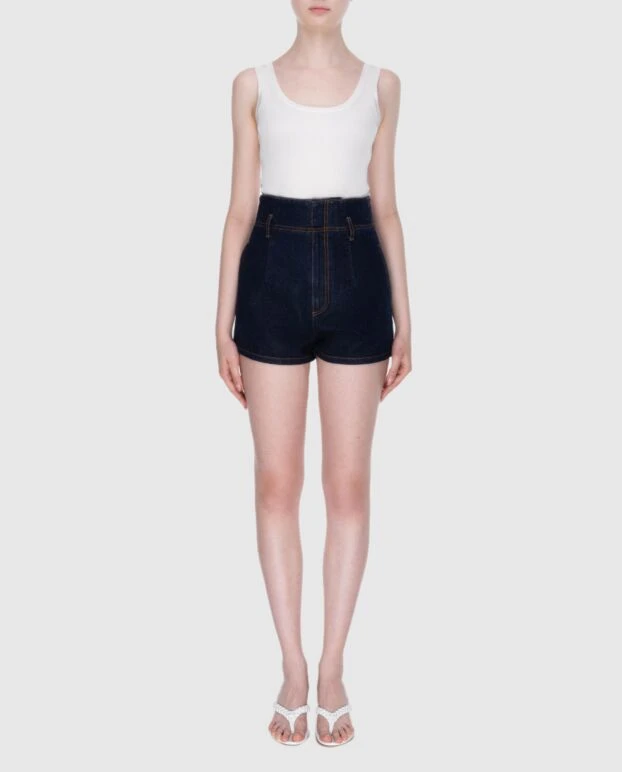 Dior woman black cotton shorts купить с ценами и фото 173834 - photo 2