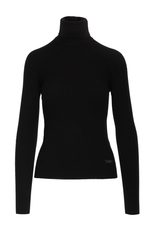 Balmain woman black wool turtleneck for women купить с ценами и фото 173853 - photo 1