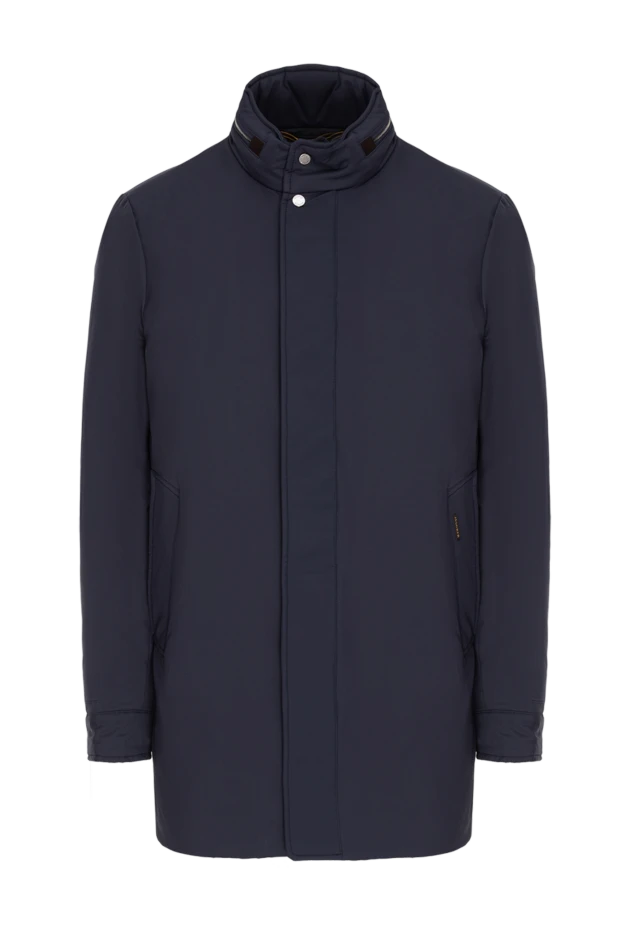 Moorer man blue polyamide jacket for men купить с ценами и фото 173865 - photo 1