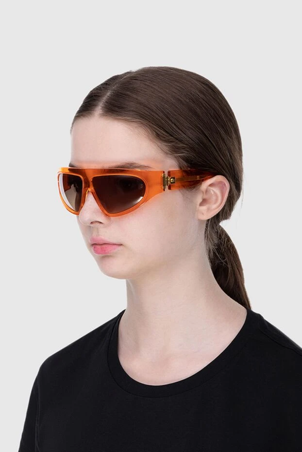 Balmain woman women's sunglasses gray orange for women купить с ценами и фото 173878 - photo 2