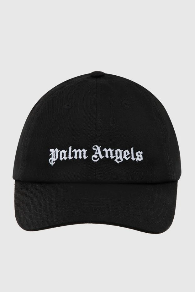 Palm Angels Әйелдер әйелдерге арналған қара мақта қалпақ купить с ценами и фото 173952 - фото 1