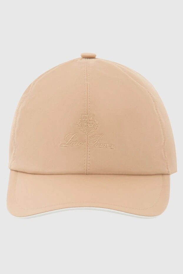 Loro Piana man beige polyester cap for men купить с ценами и фото 173982 - photo 1