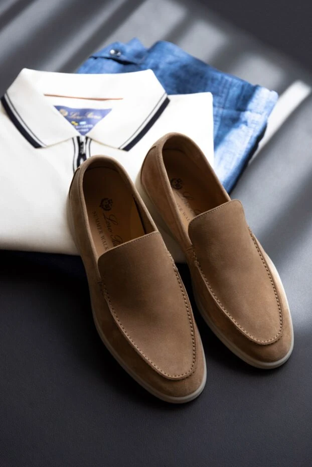 Молниясы бар контрастты өңделуі бар ақ поло көйлек ерлерге арналған - фото 2