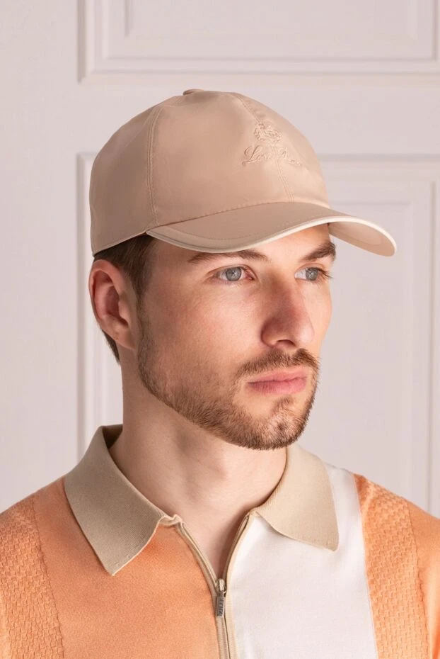 Loro Piana man beige polyester cap for men купить с ценами и фото 174012 - photo 2