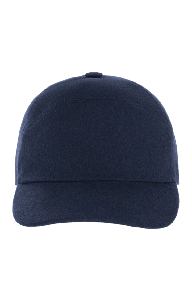 Loro Piana man blue cashmere cap for men купить с ценами и фото 174038 - photo 1