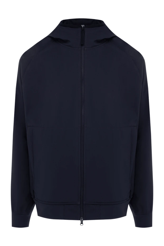 Stone Island man blue polyester and elastane jacket for men купить с ценами и фото 174102 - photo 1