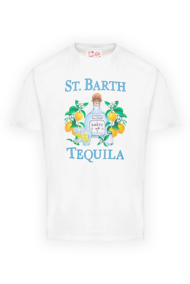 MC2 Saint Barth түрлі-түсті бөтелке басып шығарылған футболка және текила сент-барт жазуы 174119 - фото 1