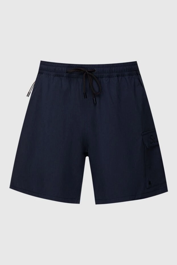 MC2 Saint Barth man polyamide and elastane shorts blue for men купить с ценами и фото 174136 - photo 1