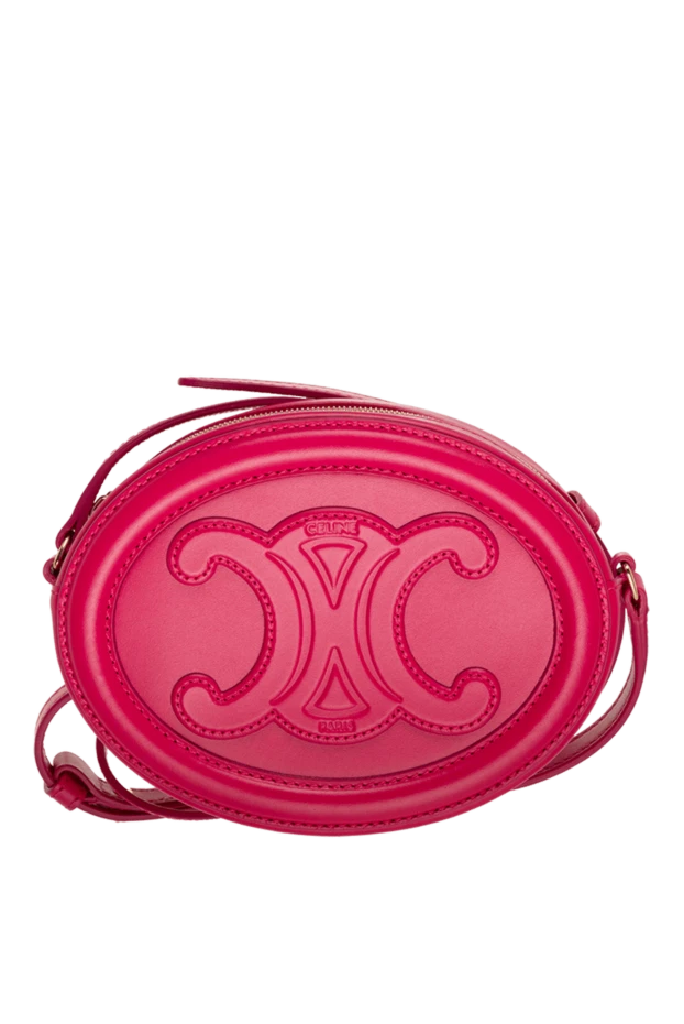 Celine woman pink leather bag for women купить с ценами и фото 174159 - photo 1