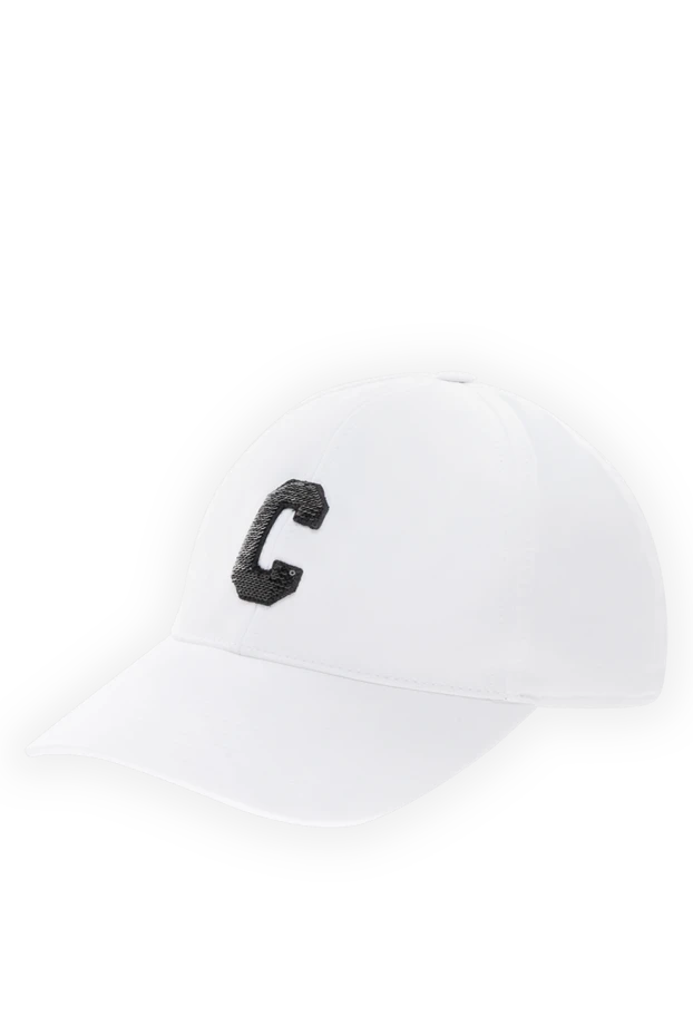 Celine woman white cotton cap for women 174166 - photo 3