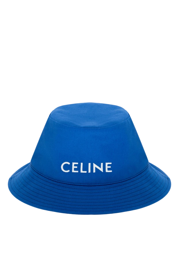 Celine woman blue cotton panama for women купить с ценами и фото 174167 - photo 1