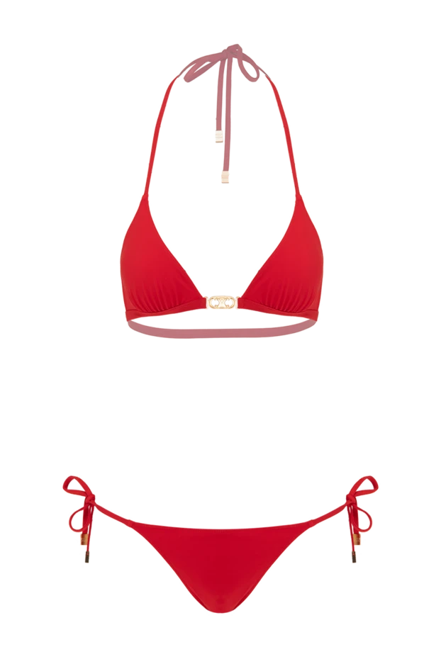 Celine woman red polyamide and elastane two-piece swimsuit for women купить с ценами и фото 174173 - photo 1