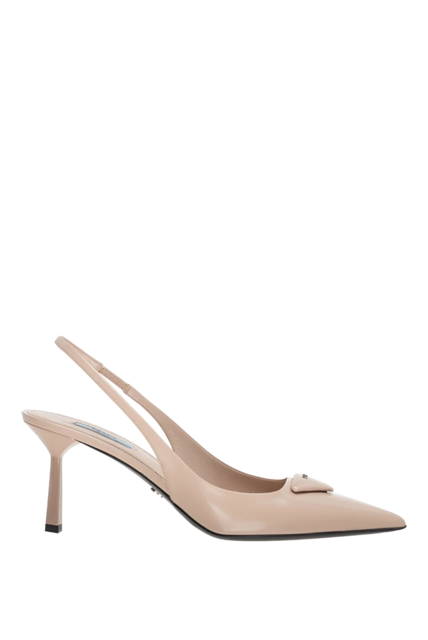 Prada woman beige leather shoes for women купить с ценами и фото 174225 - photo 1