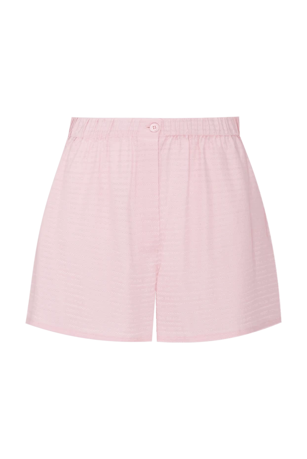 Prada woman pink silk shorts for women купить с ценами и фото 174247 - photo 1