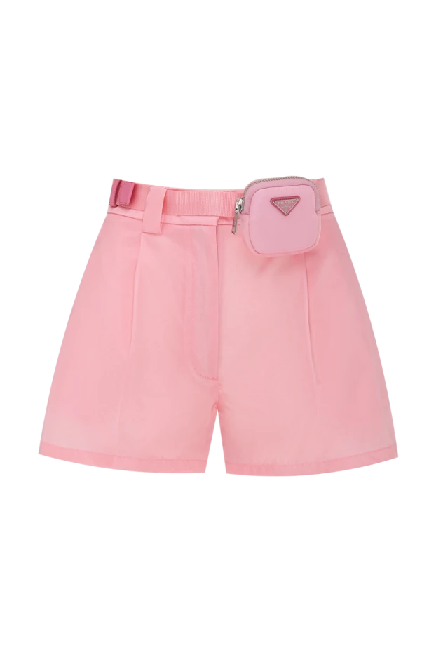 Prada woman pink polyamide shorts for women купить с ценами и фото 174248 - photo 1