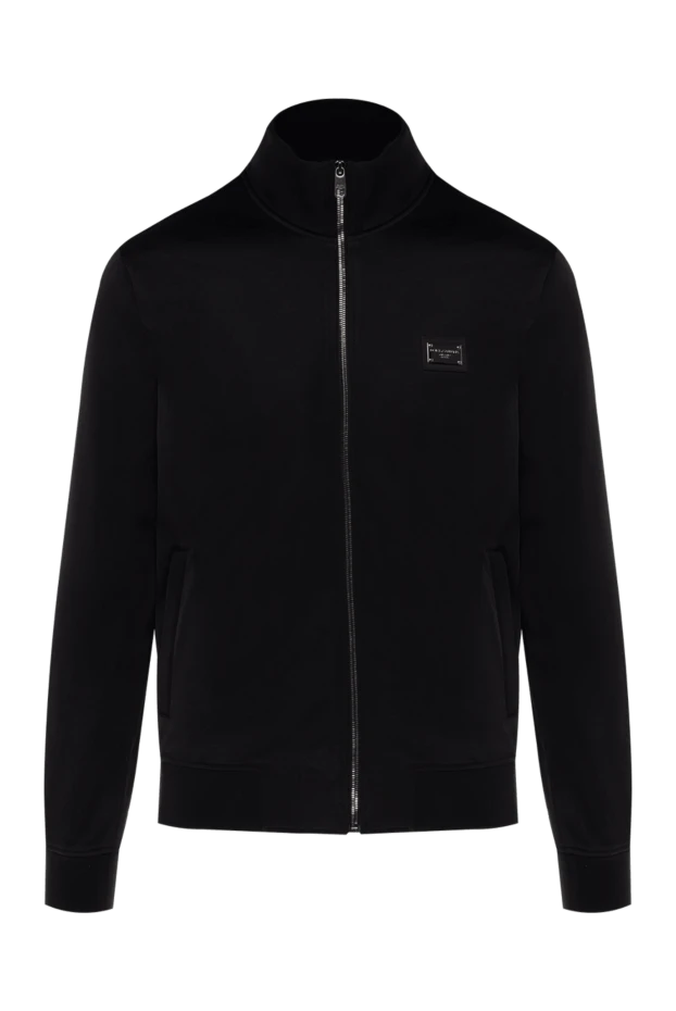 Dolce & Gabbana man black polyester sports jacket for men купить с ценами и фото 174273 - photo 1