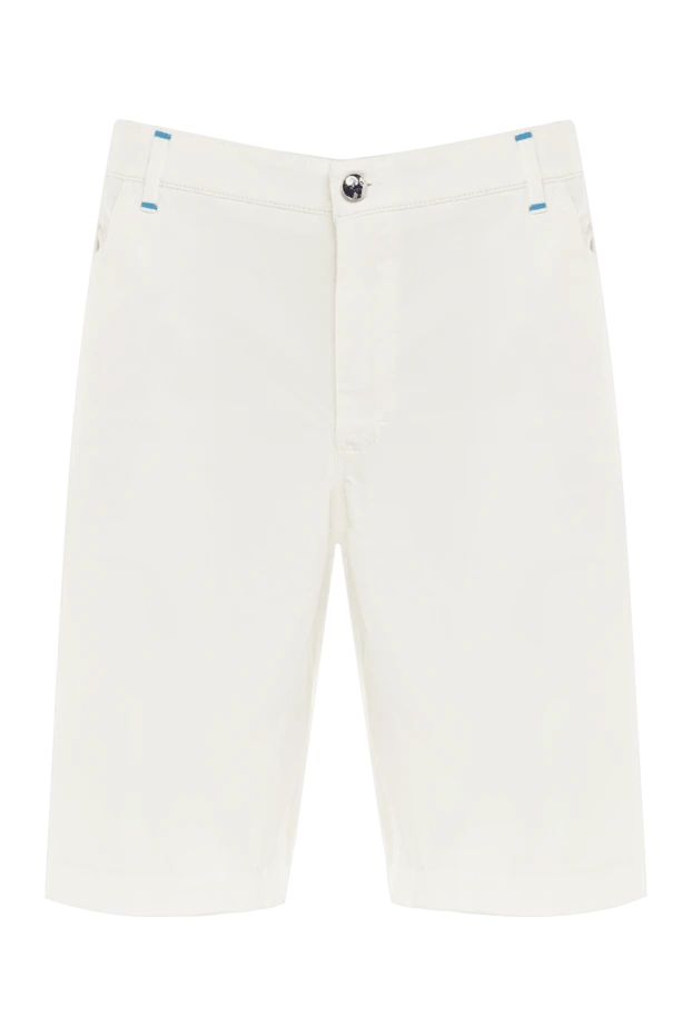 Zilli man white cotton and polyamide shorts for men купить с ценами и фото 174297 - photo 1