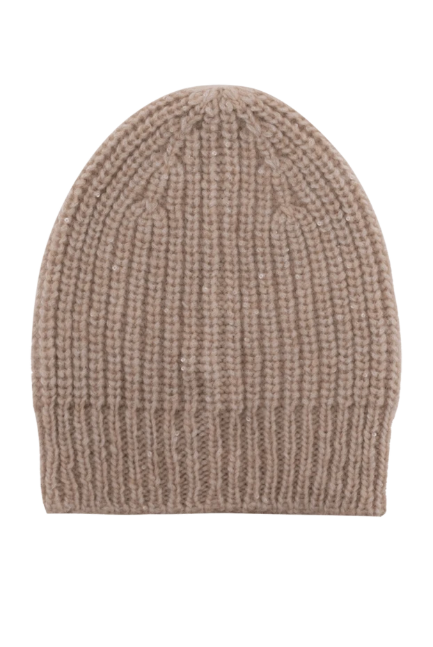 Beige women's hat - photo 1