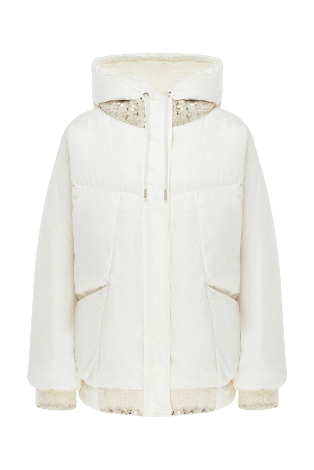 Panicale woman white down jacket for women купить с ценами и фото 174326 - photo 1