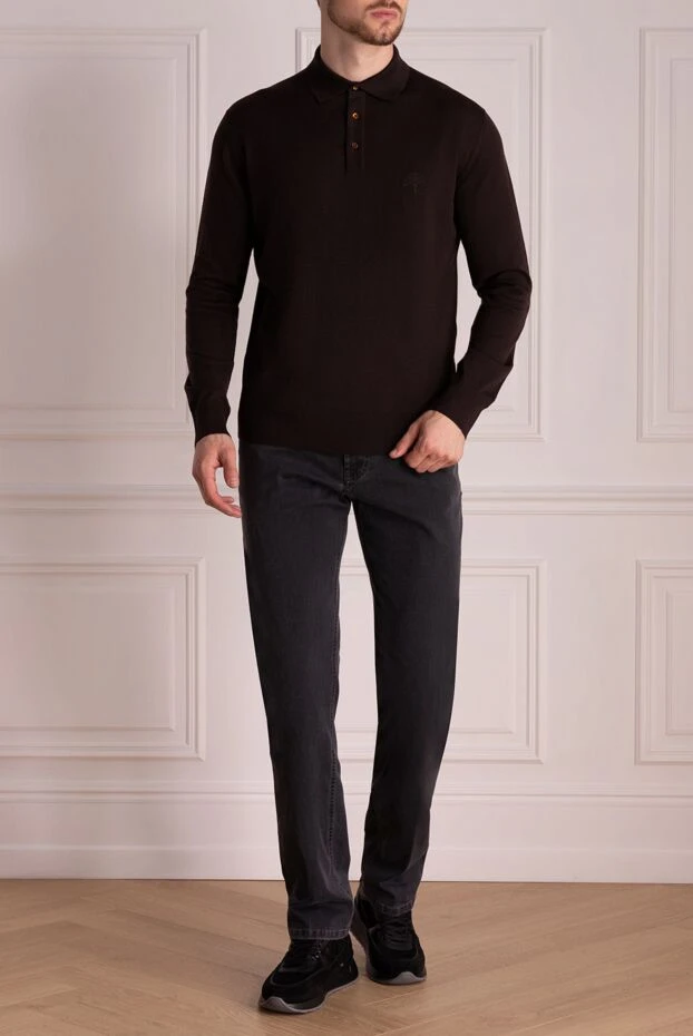 Stefano Ricci джинсы серые мужские 174372 - фото 2