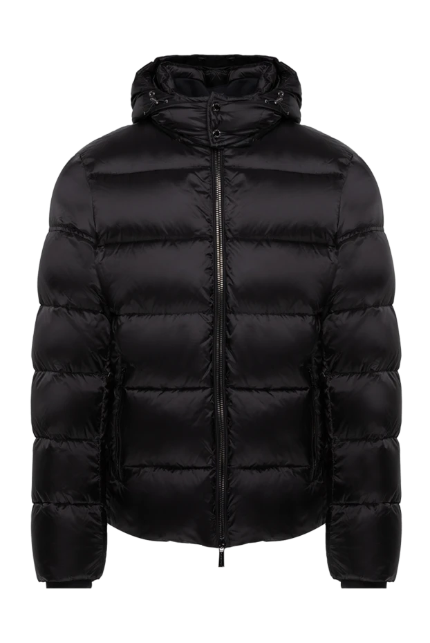 Moorer man black polyamide down jacket for men купить с ценами и фото 174418 - photo 1