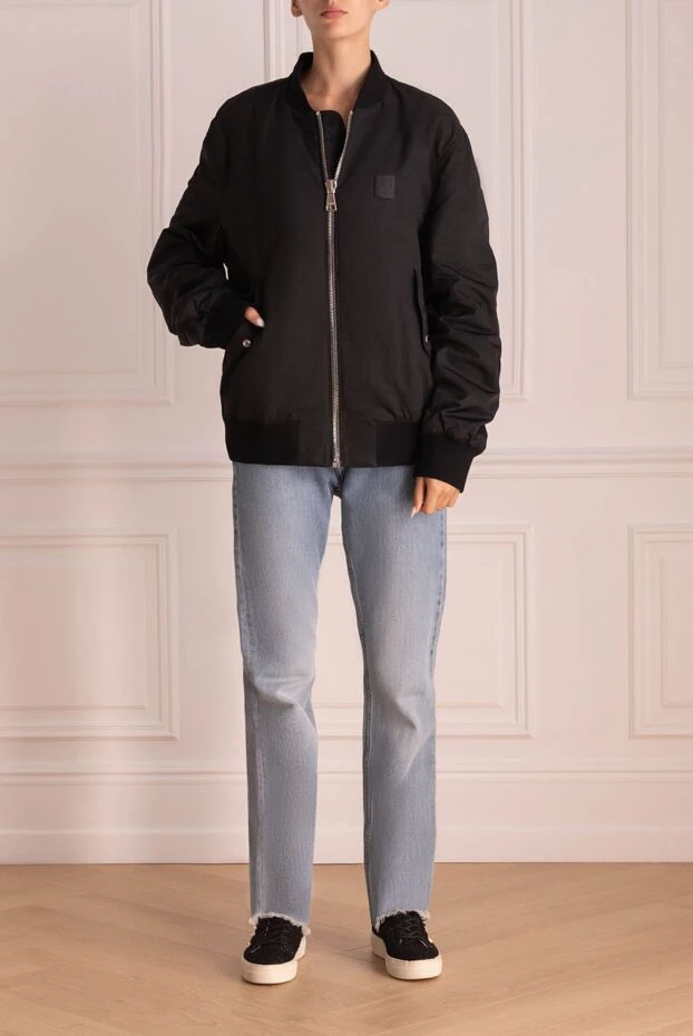 Balmain куртка из полиэстера черная мужская 174469 - фото 2