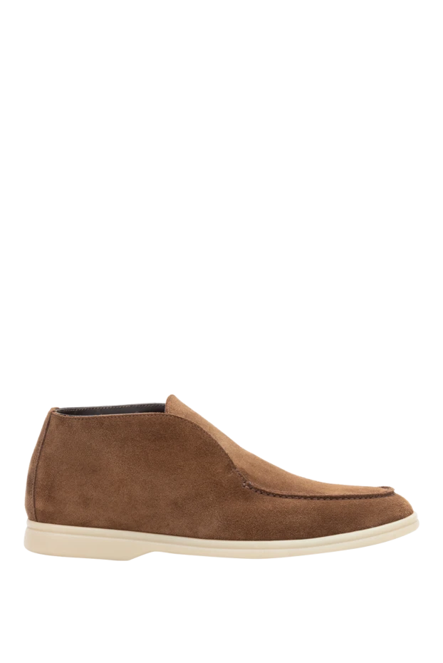 Cesare di Napoli man brown suede desert shoes for men купить с ценами и фото 174507 - photo 1