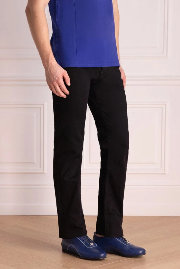 Jacob Cohen темные джинсы из хлопкового денима с пятью карманами
 174575 - фото 3