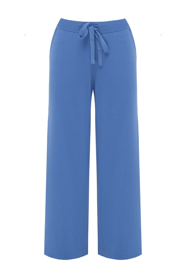 P.A.R.O.S.H. woman blue trousers for women купить с ценами и фото 174583 - photo 1