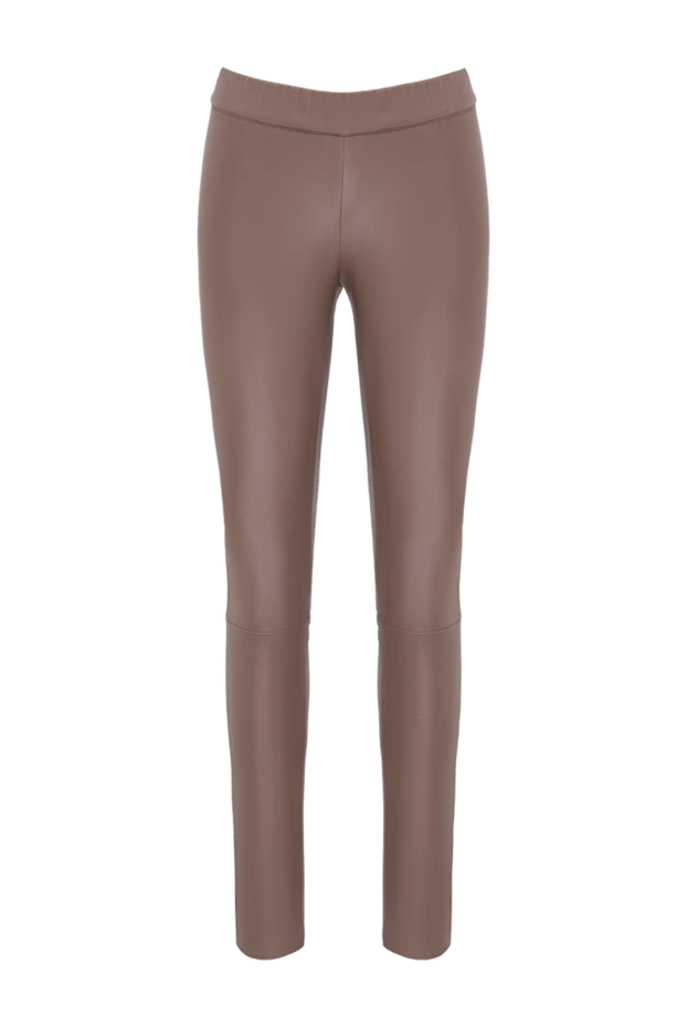 Max&Moi woman brown leather leggings for women купить с ценами и фото 174601 - photo 1