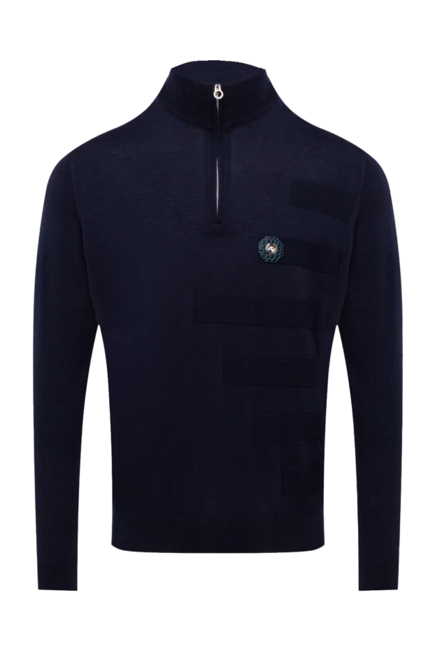 Тройер жүні және аллигатор терісі көк ерлер - фото 1