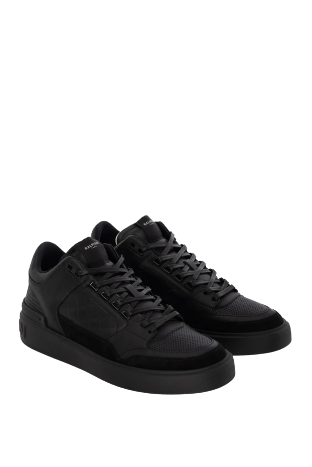 Balmain man black polyester sneakers for men 174936 - photo 3