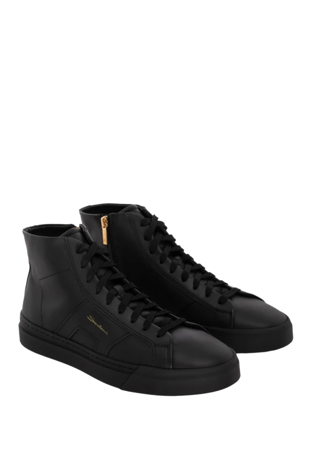 Santoni man sneakers made of polyamide and elastane black for men 176242 - photo 3