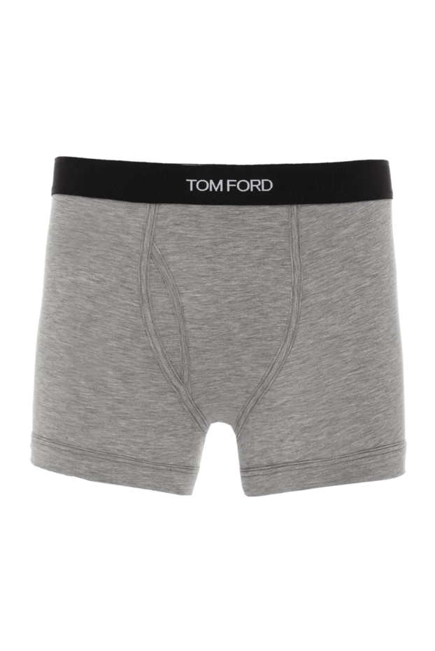 Tom Ford man men's cotton boxer briefs, gray купить с ценами и фото 174902 - photo 1