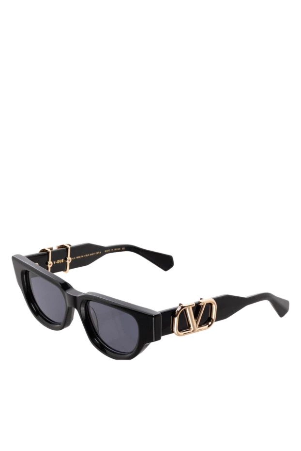 Valentino мысық көзді күннен қорғайтын көзілдірік қара дужкадағы логомен әйелдерге арналған 174922 - фото 3