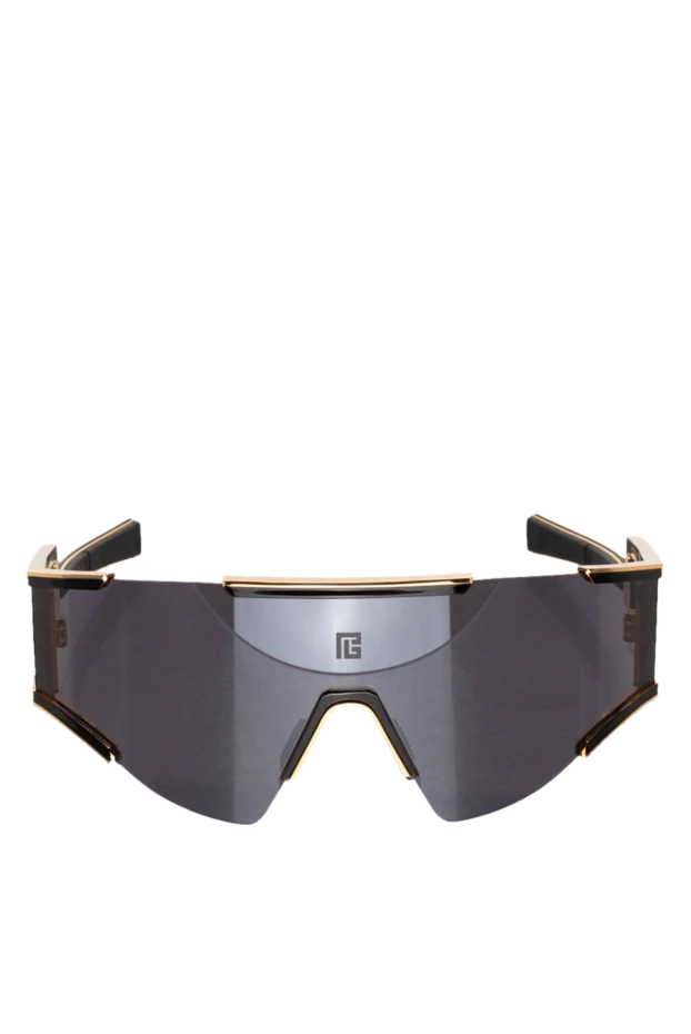 Balmain man sunglasses made of metal and plastic, black, for men купить с ценами и фото 174926 - photo 1