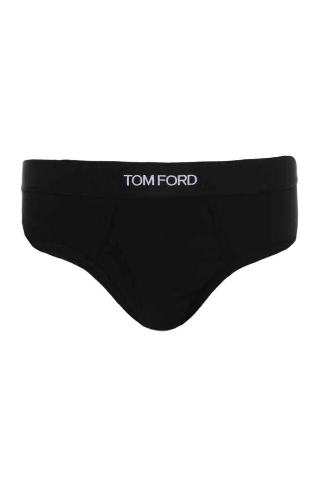 Tom Ford man men's briefs made of cotton and elastane, black купить с ценами и фото 174942 - photo 1