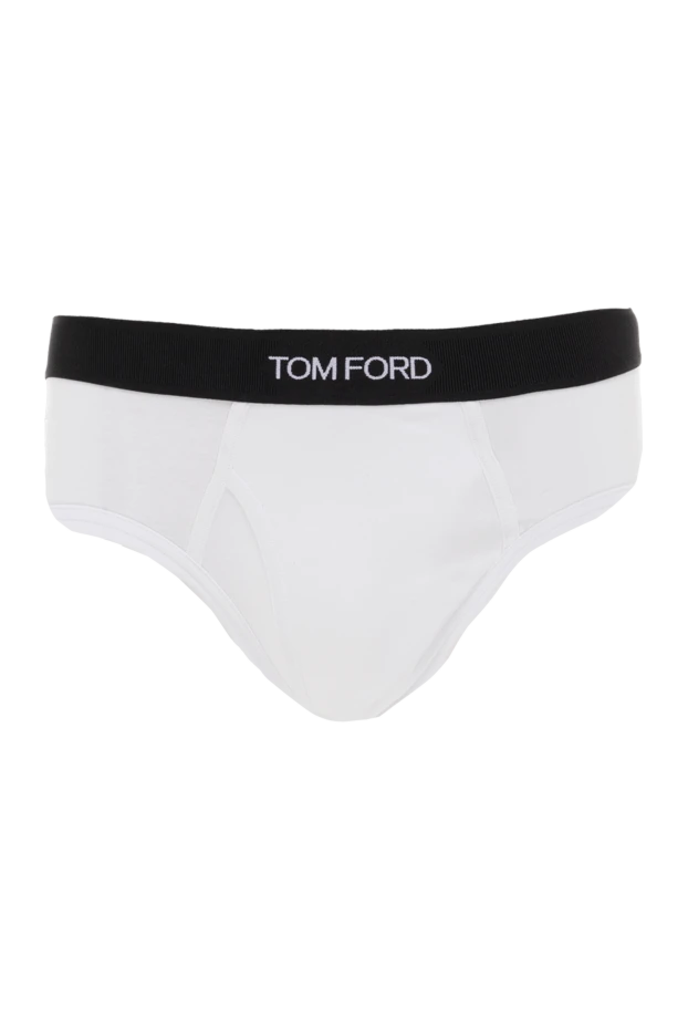 Tom Ford man men's briefs made of cotton and elastane, black купить с ценами и фото 174942 - photo 2